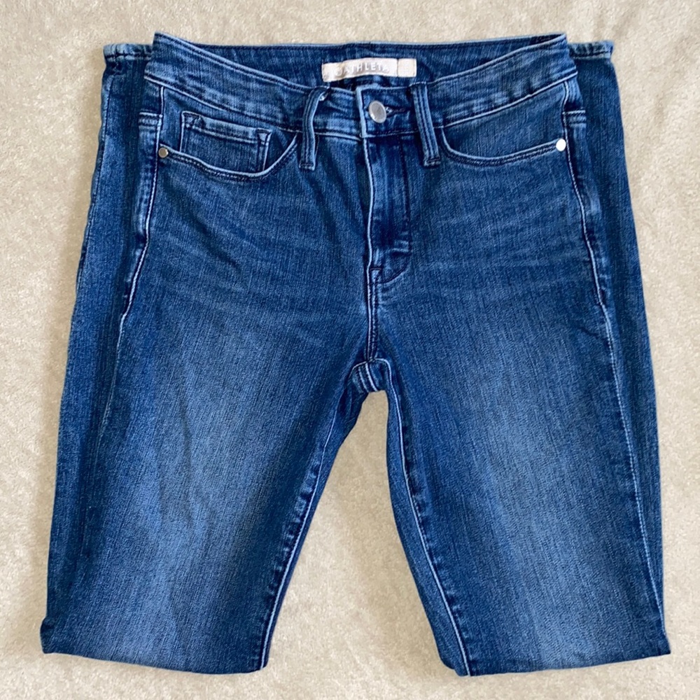 Athleta Skulptek Skinny Jeans Dark Washed size 2
